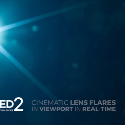Flared Lens Flares for Blender