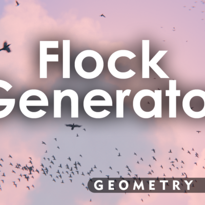 Flock Generator for Blender