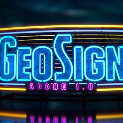 Geo Sign for Blender