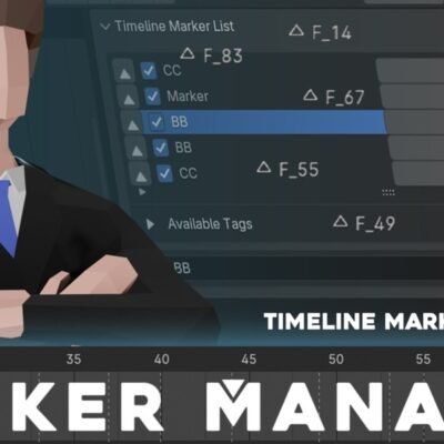 Marker Manager for Blender