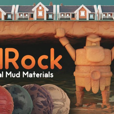 MudRock Procedural Materials for Blender