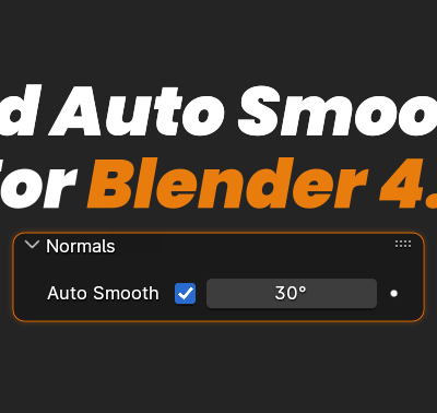 Old Auto Smooth for Blender