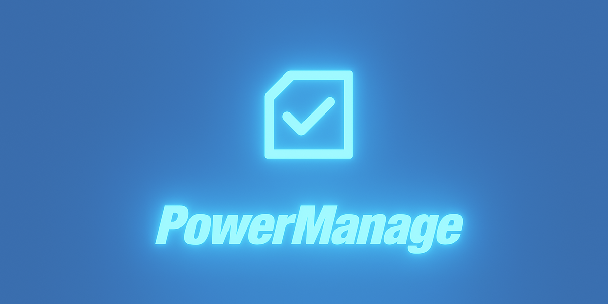 PowerManage for Blender PowerManage for Blender