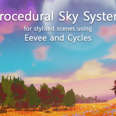 Procedural Sky System for Blender
