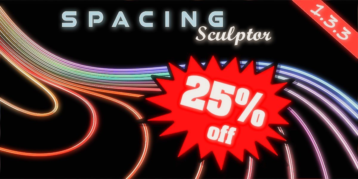 Spacing Sculptor for Blender Spacing Sculptor for Blender