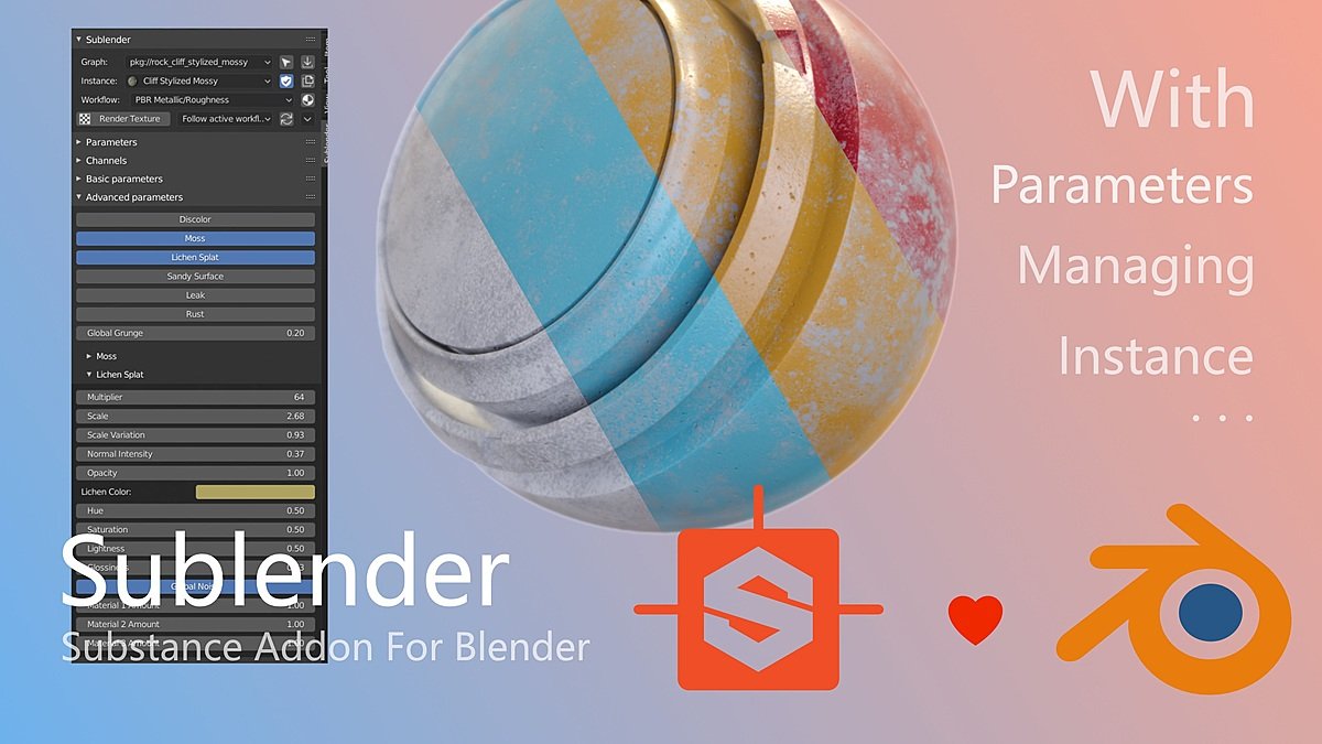 Sublender Substance for Blender Sublender Substance for Blender