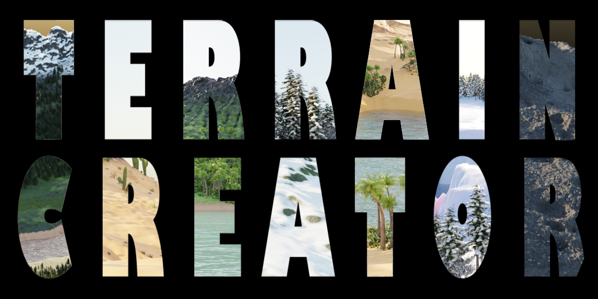 Terrain Creator for Blender Terrain Creator for Blender