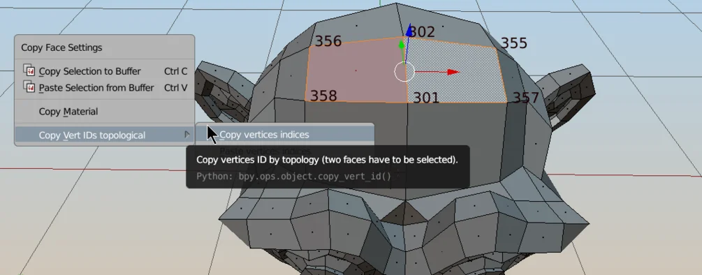 Transfer Vertex Order v2.3 Transfer Vertex Order for Blender