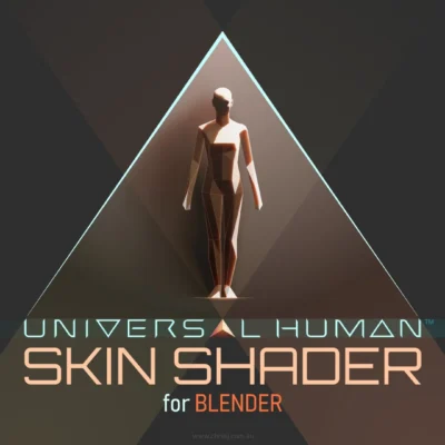 Universal Human Skin Shader for Blender