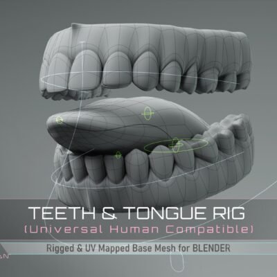 Universal Human Teeth Tongue Shader