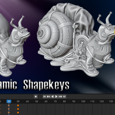 dynamic shapekeys for Blender