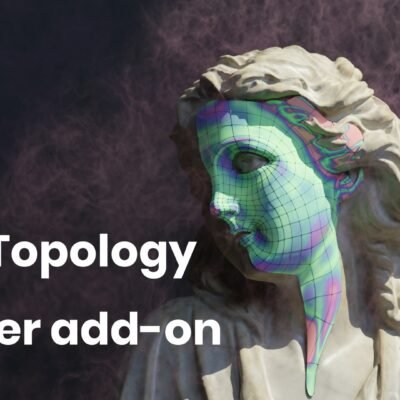 final topology for Blender