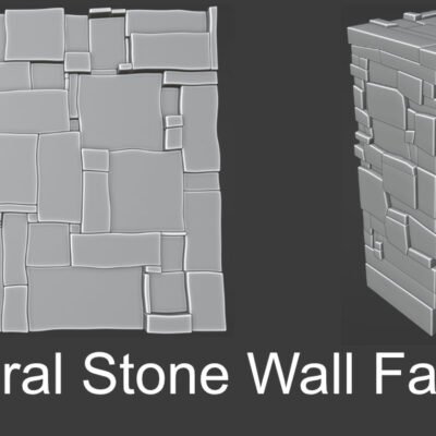 Natural Stone Wall Factory for Blender
