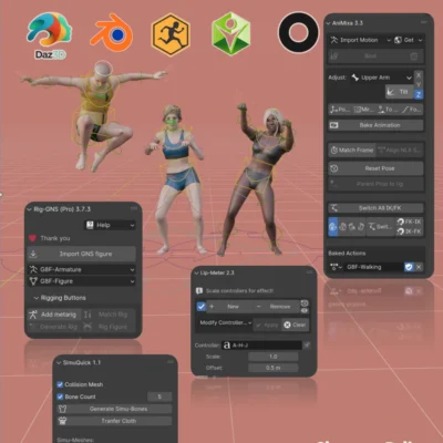 Rig GNS Pro for Blender