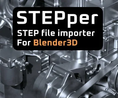 STEPper for Blender