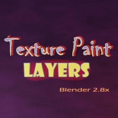 Texture Paint Layer System for Blender