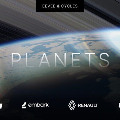 physical celestial objects for Blender
