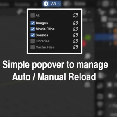 Auto Reload for Blender