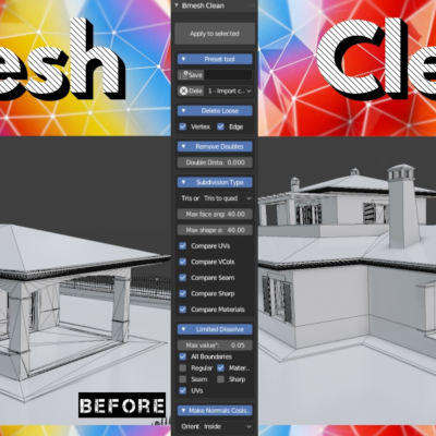 Bmesh Clean for Blender