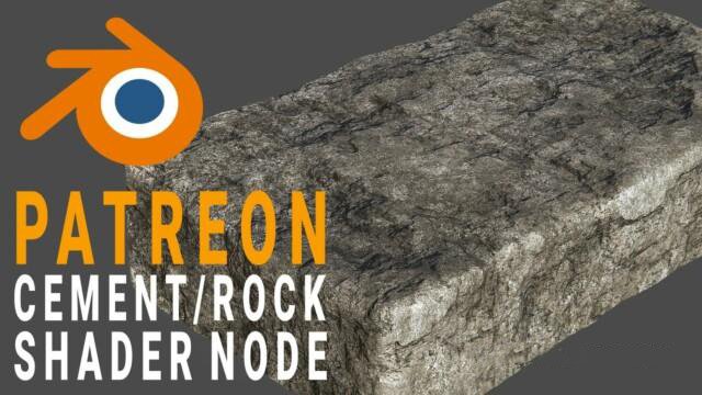 Cement Rock Cycles Shader Node for Blender Cement Rock Cycles Shader Node for Blender