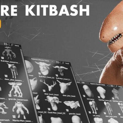 Creature Kitbash for Blender