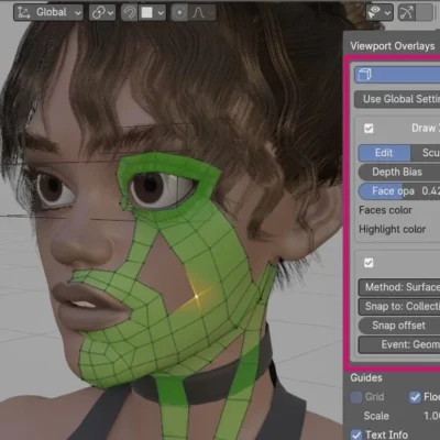 Draw Xray for Blender