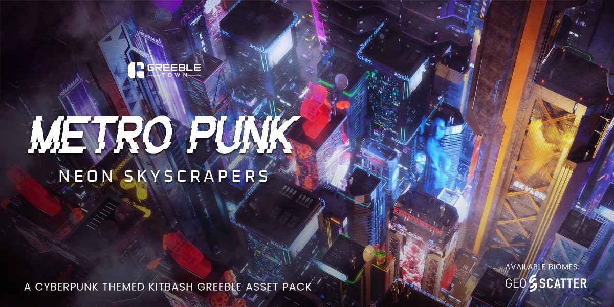GT MetroPunk Neon Skyscrapers GT MetroPunk Neon Skyscrapers
