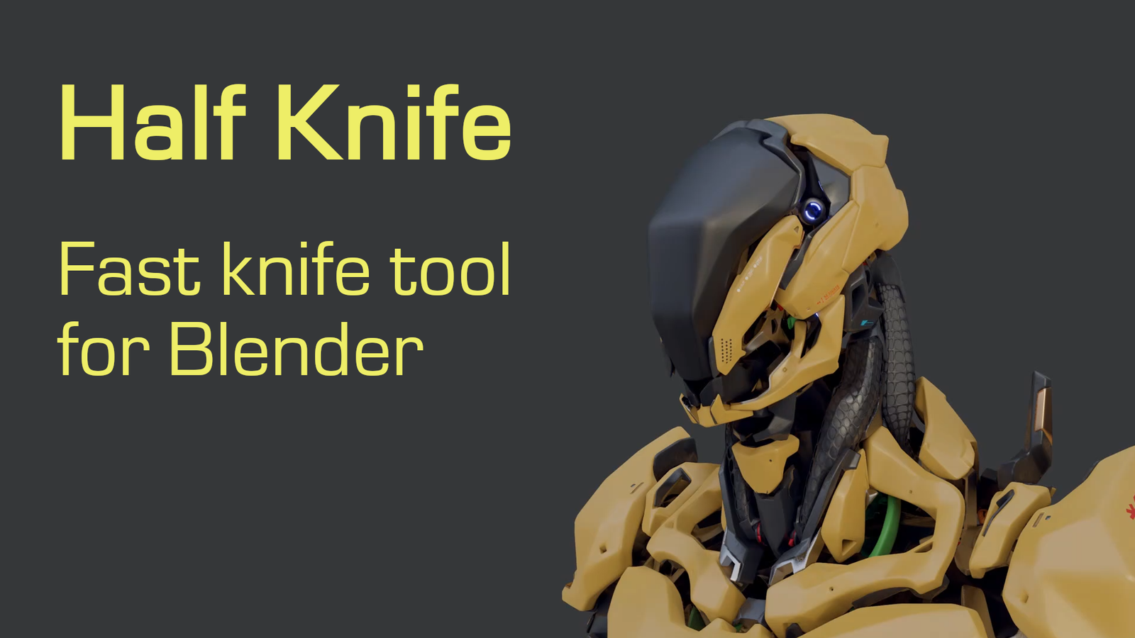 Half Knife for Blender Half Knife for Blender