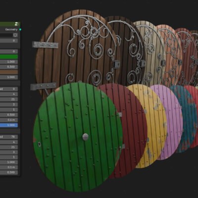 Hobbit Door Generator for Blender