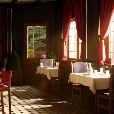 Kitbash3D Restaurants