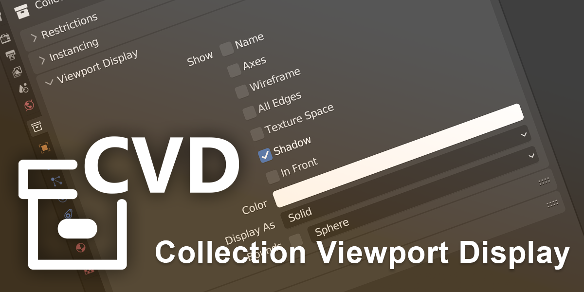 collection viewport display for Blender collection viewport display for Blender