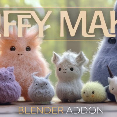 fluffy maker for Blender