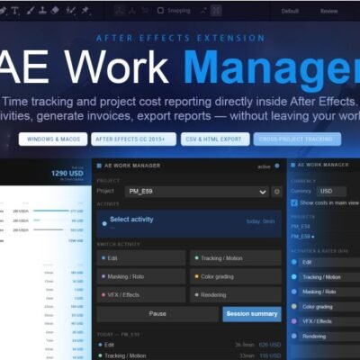 AE Work Manager for After Effects