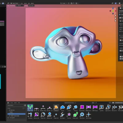 Modular Workspaces for Blender