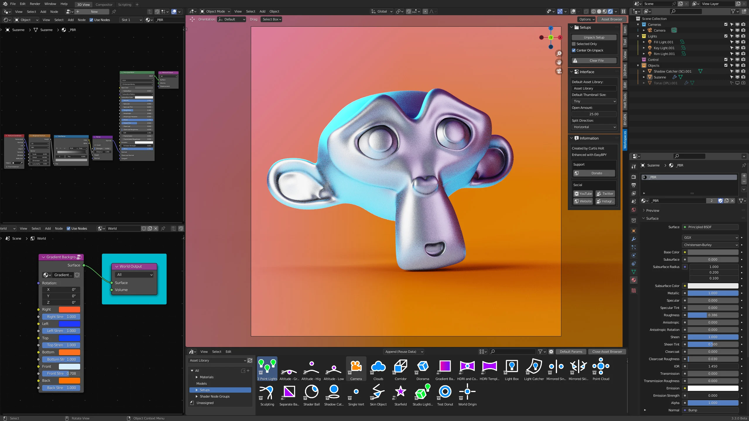 Modular Workspaces for Blender Modular Workspaces for Blender