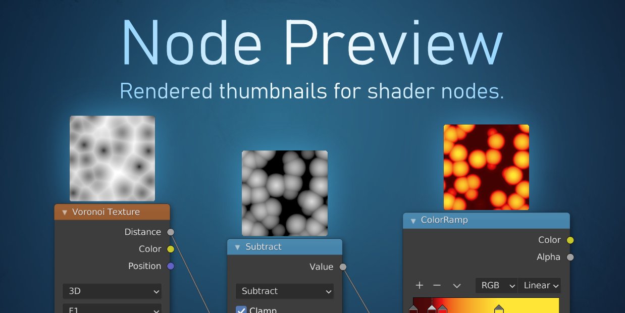 Node Preview for Blender Node Preview for Blender