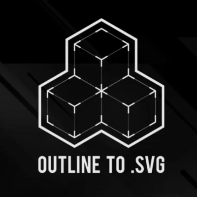 Outline to SVG for Blender