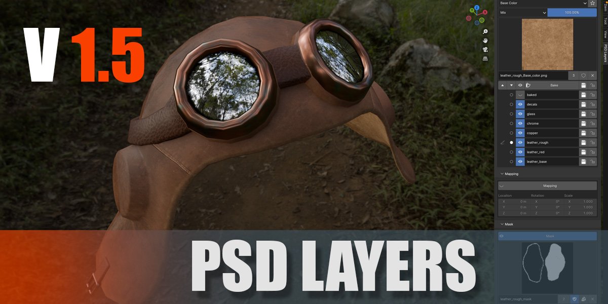 PSD Layers for Blender PSD Layers for Blender