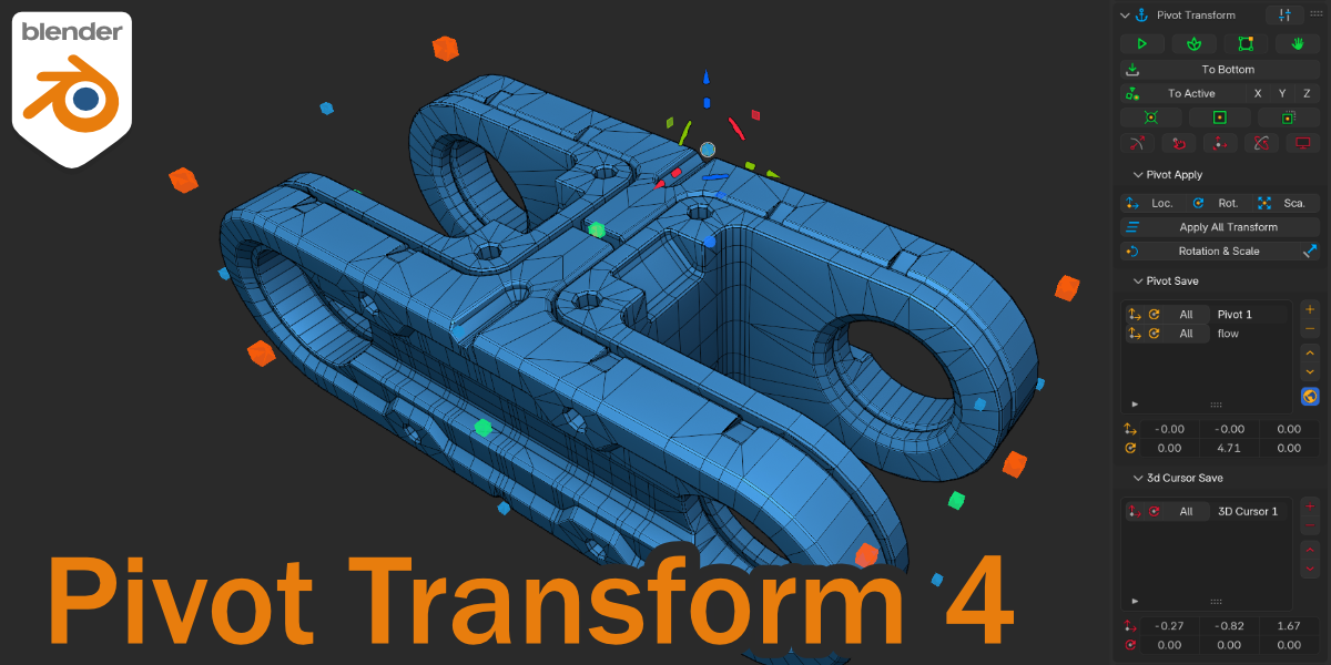 Pivot Transform for Blender Pivot Transform for Blender