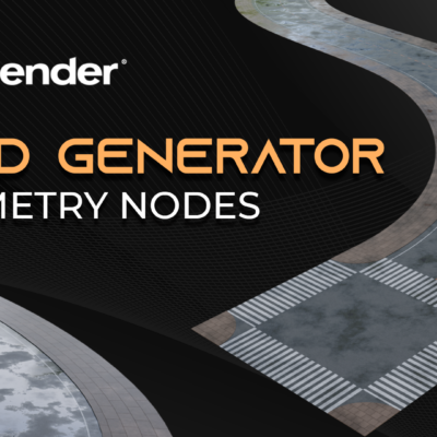 Procedural RoadGenerator for Blender