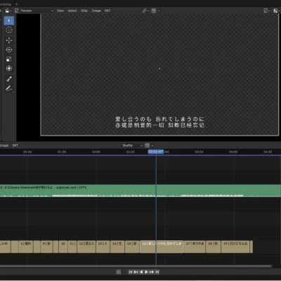 SRT Subtitle Importer Exporter for Blender