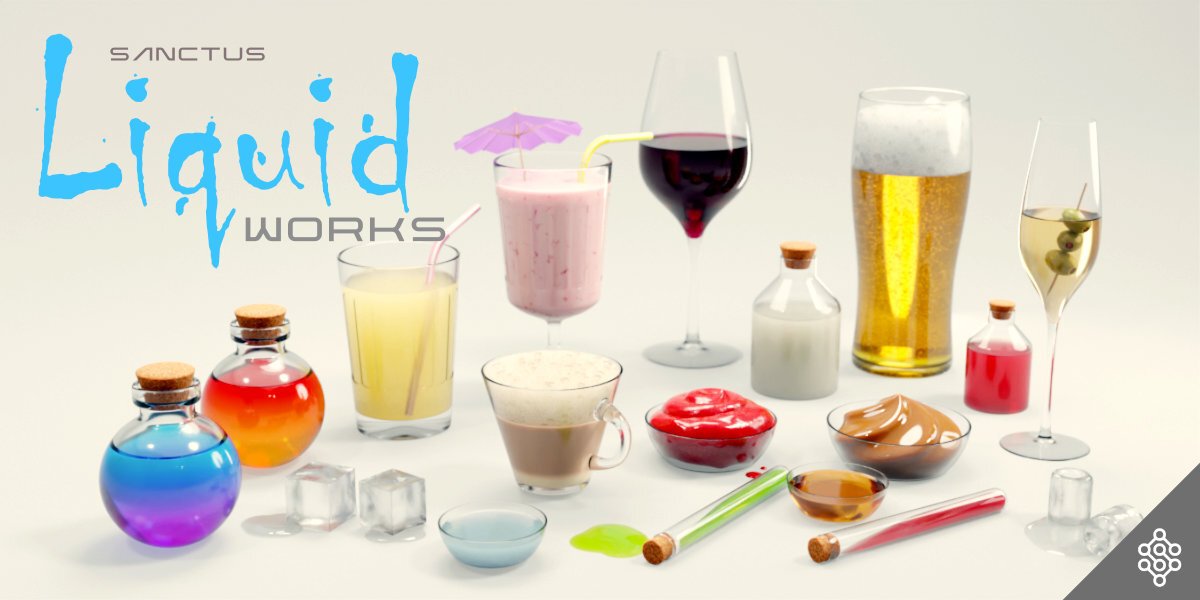 Sanctus Liquid Works for Blender Sanctus Liquid Works for Blender