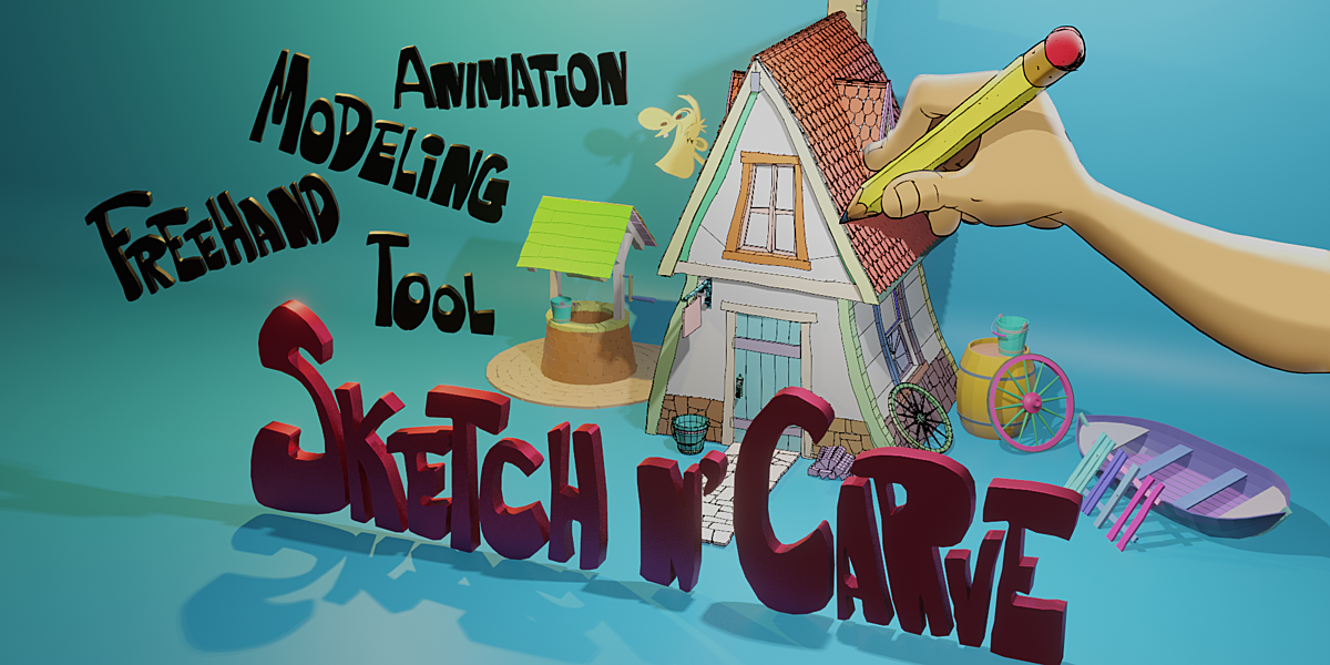 SketchNCarve v4.3.0 SketchNCarve for Blender
