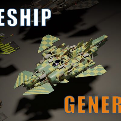 Spaceship Generator for Blender