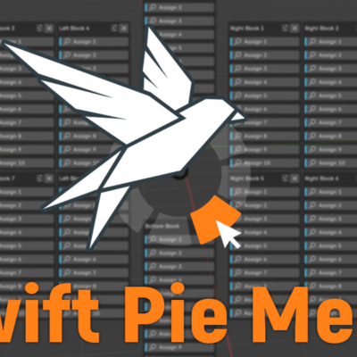 Swift Pie Menu for Blender