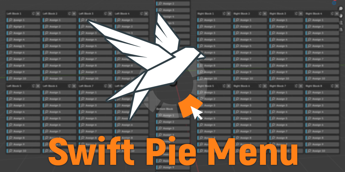 Swift Pie Menu v0.1.0 Swift Pie Menu for Blender