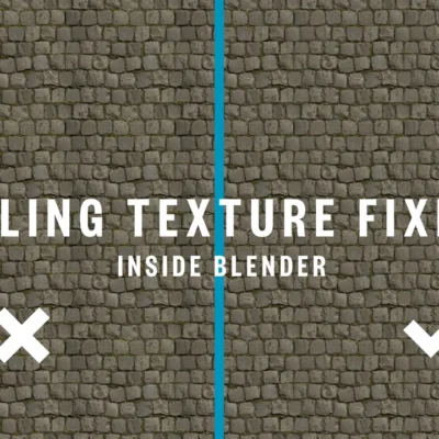 Tiling texture fixer for Blender