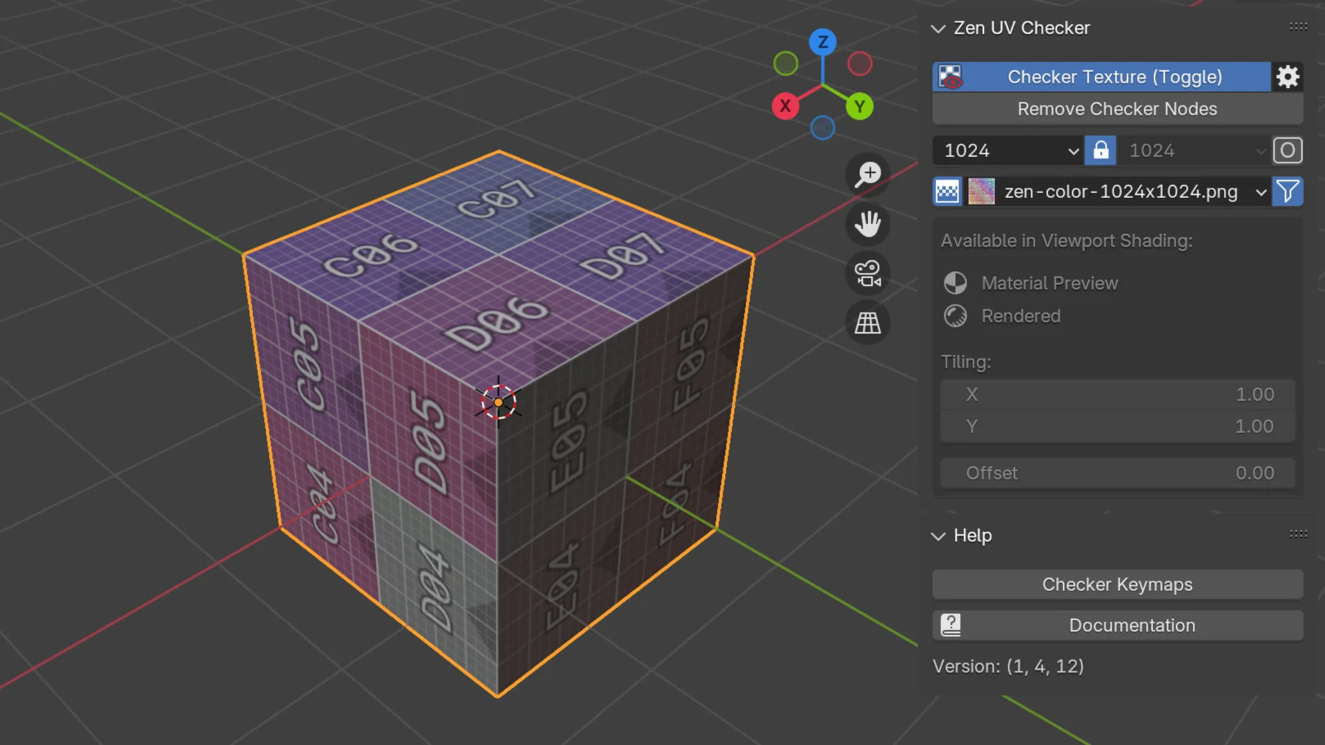 zenuvchecker for Blender zenuvchecker for Blender