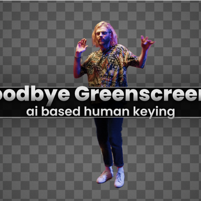  Goodbye Greenscreen for After Effects