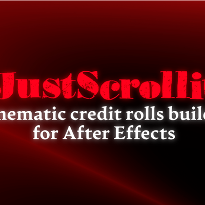 JustScrollit for After Effects
